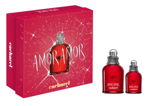 ESTUCHE CACHAREL AMOR AMOR MUJER 2PZS 100ML EDT + 30ML EDT — Cacharel