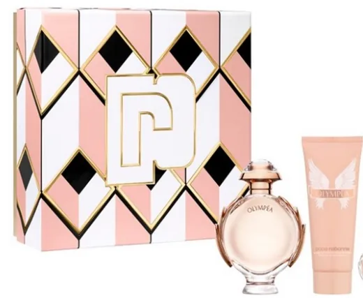 ESTUCHE PACO RABANNE OLYMPEA MUJER 2PZS 80ML EDP + CREMA — Paco Rabanne