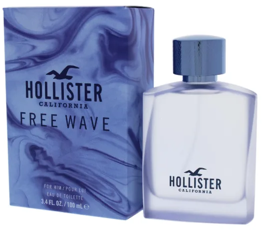 HOLLISTER CALIFORNIA FREE WAVE HOMBRE 100ML EDT HOLLISTER — Hollister
