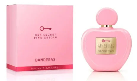 HER SECRET PINK ABSOLU MUJER 80ML EDT ANTONIO BANDERAS — Antonio Banderas