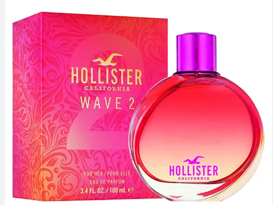 HOLLISTER WAVE 2 MUJER 60ML EDP HOLLISTER — Hollister
