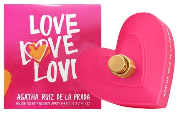 PRADA LOVE LOVE MUJER 100ML EDT AGATHA RUIZ DE LA PRADA — Agatha Ruiz De La Prada