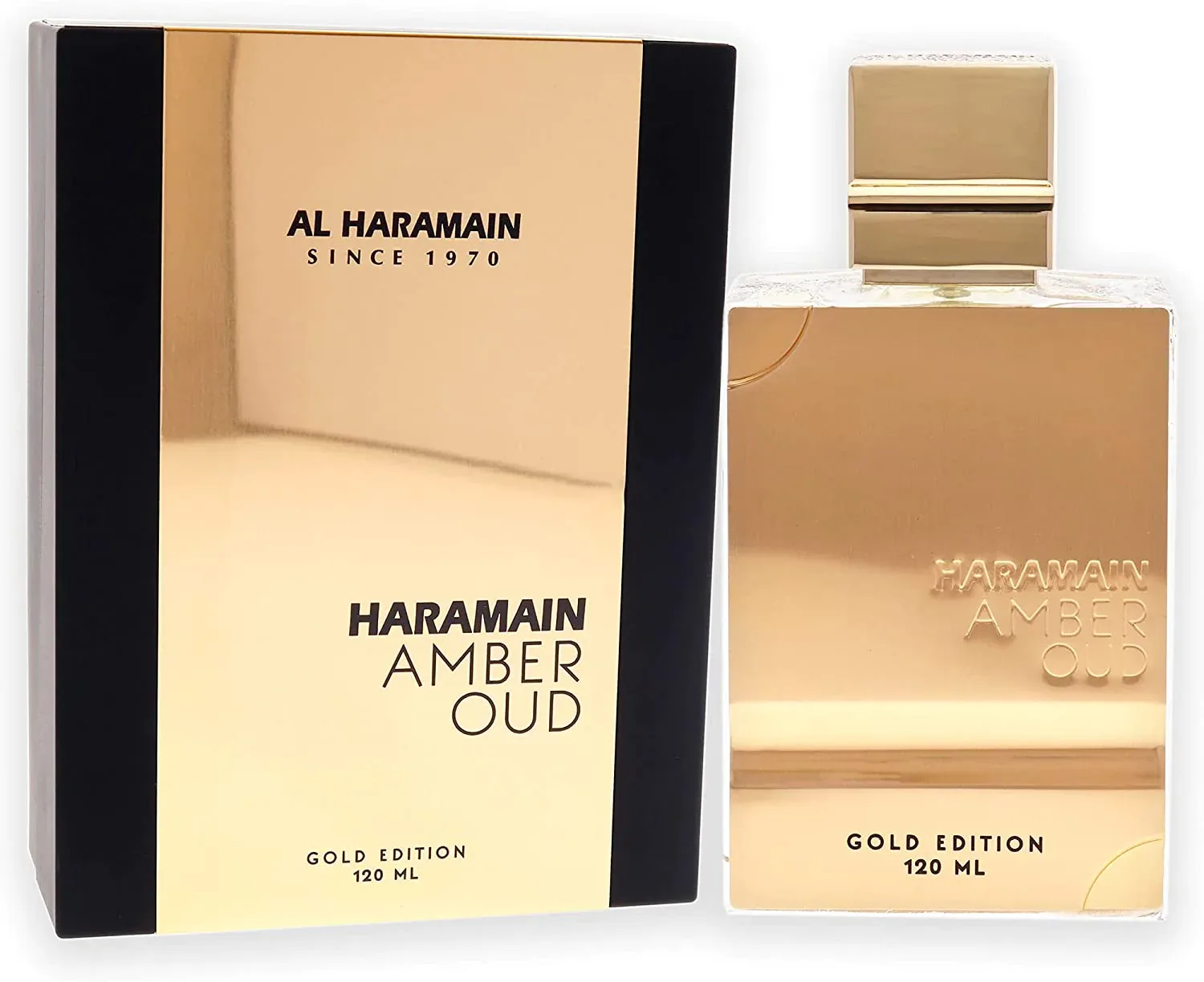 AMBER OUD BLACK UNISEX 200ML EDP AL HARAMAIN — Al Haramain