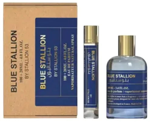 BLUE STALLION BY STALLION 53 UNISEX 100ML EDP + 20ML EDP — Stallion 53