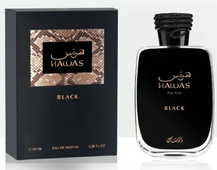 HAWAS BLACK HOMBRE 100ML EDP RASASI — Rasasi