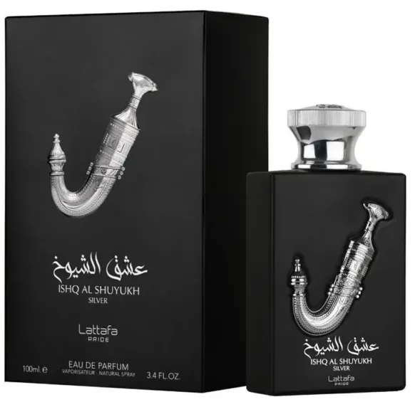 ISHQ AL SHUYUKH SILVER UNISEX 100ML EDP LATTAFA — Lattafa