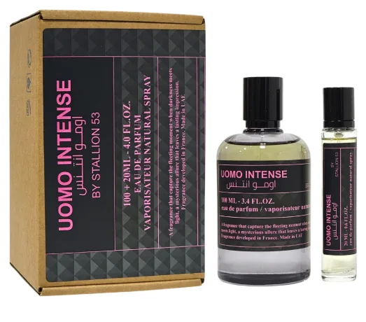 UOMO INTENSE BY STALLION 53 UNISEX 100ML EDP + 20ML EDP — Stallion 53